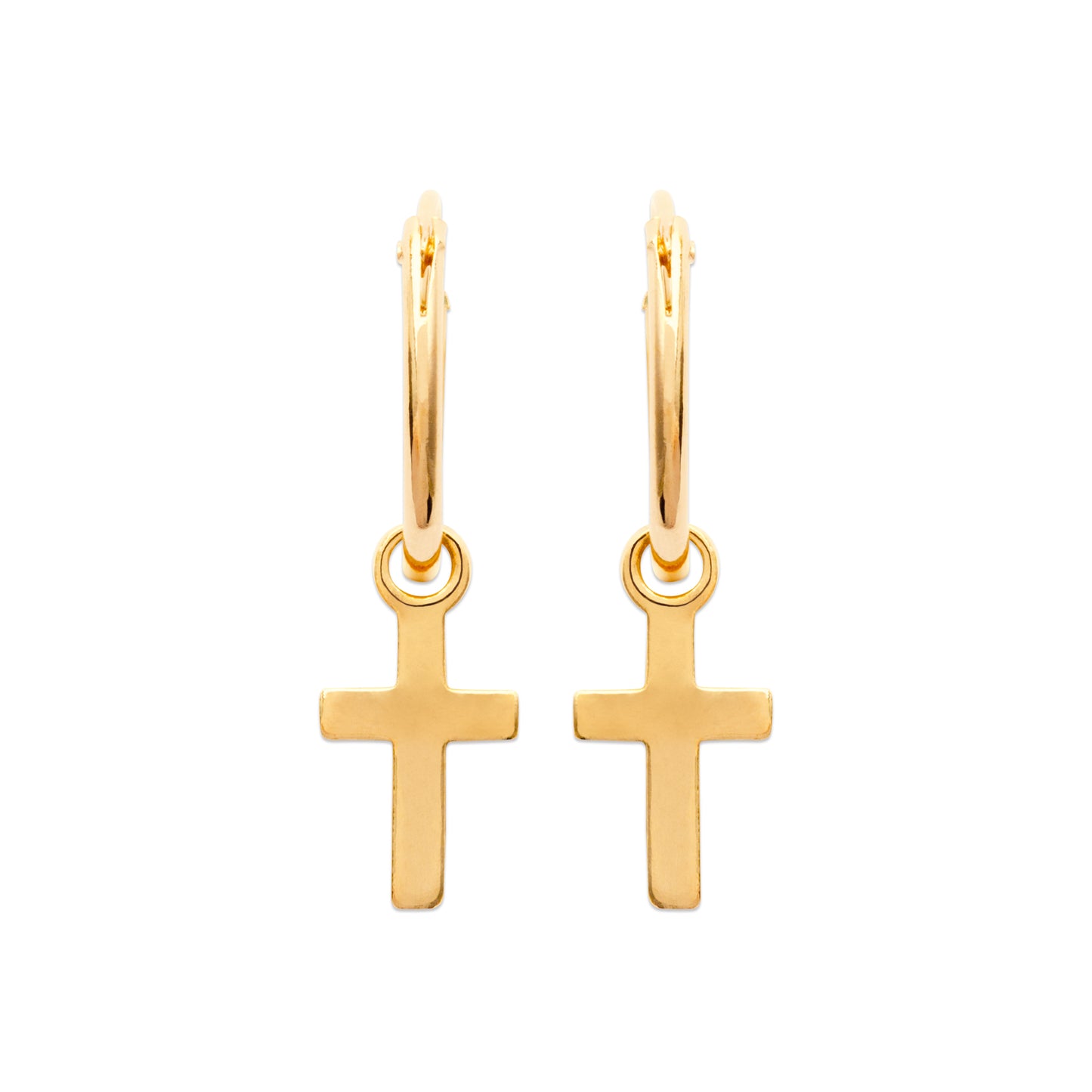 Boucles d'oreilles Croix